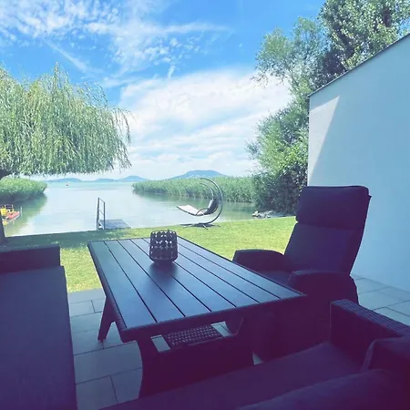 Balaton A Kertben - Balaton In The Garden - Beachfront Houses With Beautiful View, Private Beach Balatonfenyves Exterior foto